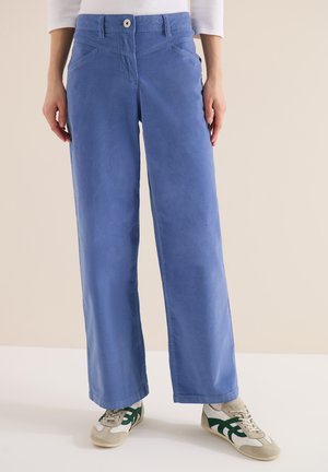 WIDE LEG - Pantalon classique - blau