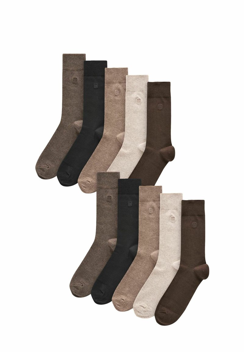 Next TEN PACK - Strømper - neutral soft marl
