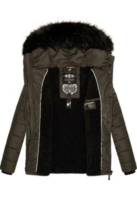 Navahoo ZUCKERBIENE - Chaqueta de invierno - dark grey