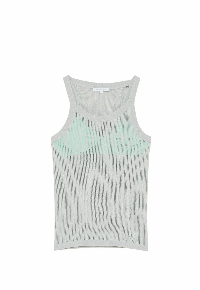 PATRIZIA PEPE Top grijs PATRIZIA PEPE Top grijs