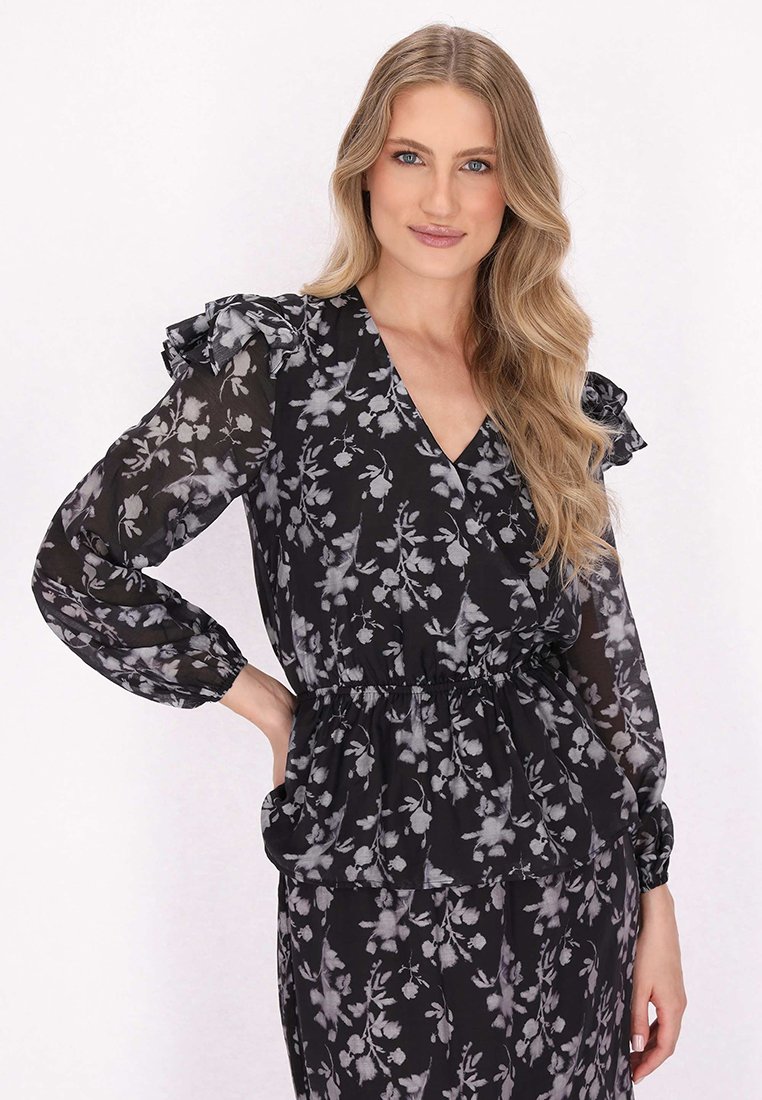 dreimaster Blouse zwart dreimaster Blouse zwart
