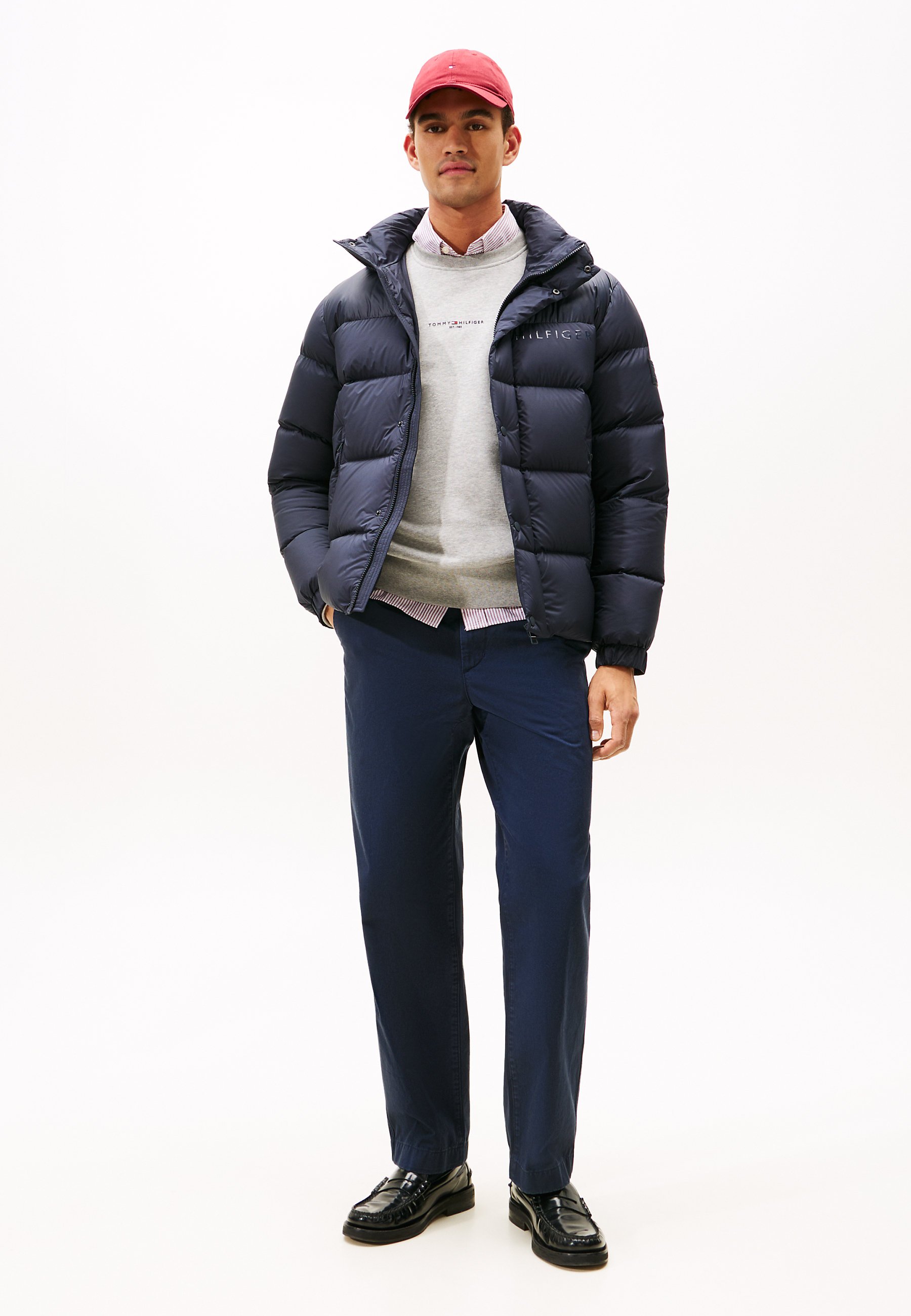 MAN NEWYORK HELLO ダウン M ICY HILL JKT M RDS - black XXL - Men's down jacket Men's down