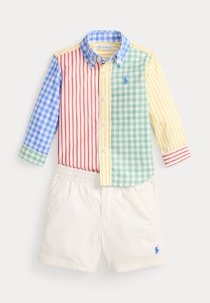 Polo Ralph Lauren, FUN SHIRT & TWILL SHORT SET 0-2Y - Rövidnadrágok - multi