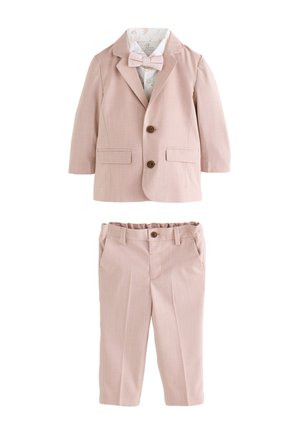 Next BLAZER, SHIRT, TROUSERS & BOW TIE SET  - REGULAR FIT - Blazer - pink