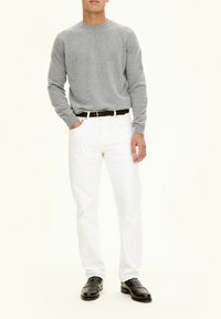 Oscar Jacobson LUKE ROUNDNECK - Maglione - grey melange