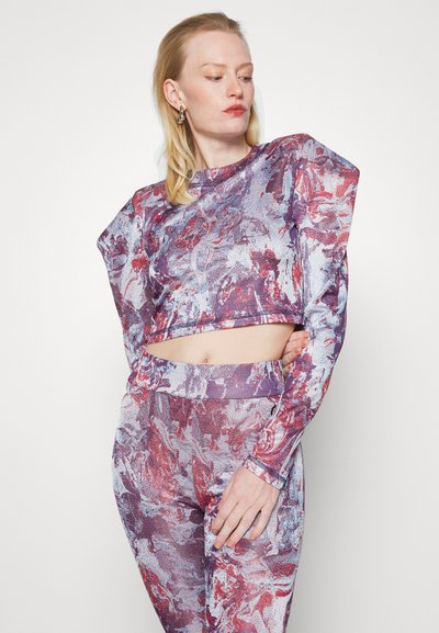 KOCHÉ Pullover - red/blue/white