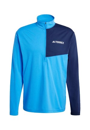 adidas Terrex TERREX CLIMACOOL 1/2 ZIP TEE - Langarmshirt - ray blue