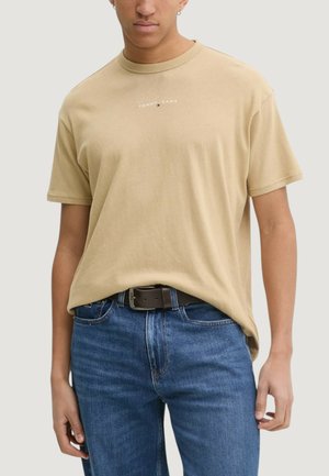 T-shirt basic - dark-beige
