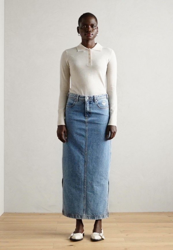 LOW RISE SKIRT - Maxi skirt - lakehouse2