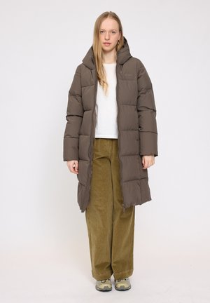 ELMIRA - Wintermantel - olive brown