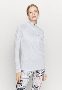 Under Armour - TECH ZIP TWIST - Langarmshirt - halo gray Thumbnail-Bild 1