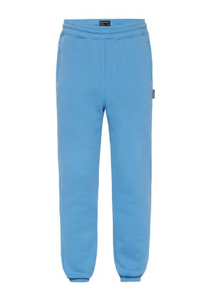 LE-ON JOGGING UNISEX - Tracksuit bottoms - electric sky