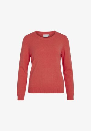 VILA, VIRIL O-NECK L/S KNIT TOP - NOOS - Maglione - dubarry