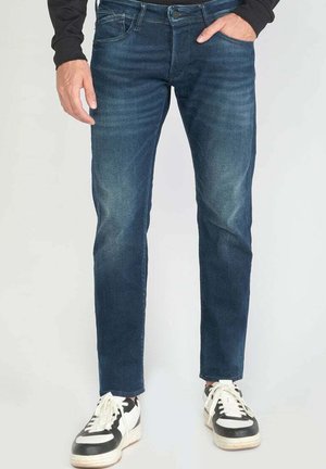 STRETCH LONGUEUR - Jeans Straight Leg - bleu