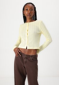 BDG Urban Outfitters LOVE CARDI - Kardigan - yellow