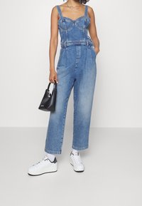 Tommy Jeans Overal - blue denim