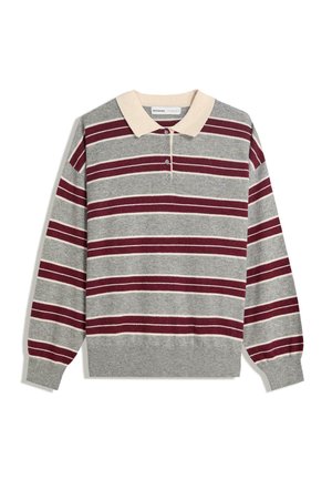 Langærmet T-shirt - dark red