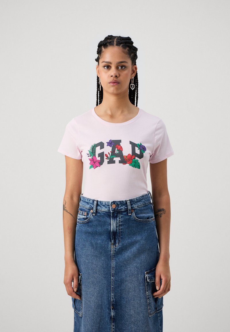 GAP TEE - T-shirt print - light peony