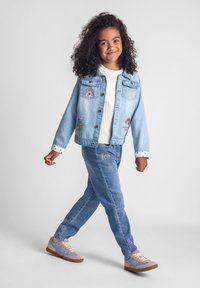 MINOTI EMBROIDERED - Jakna iz džinsa - light blue denim