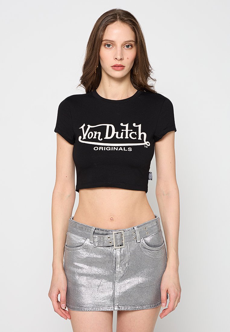 Von Dutch T-shirt print zwart Von Dutch T-shirt print zwart