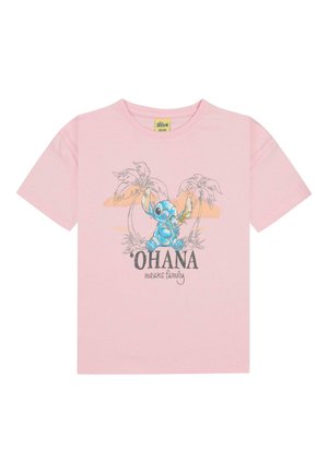 STITCH - T-Shirt print - rosa