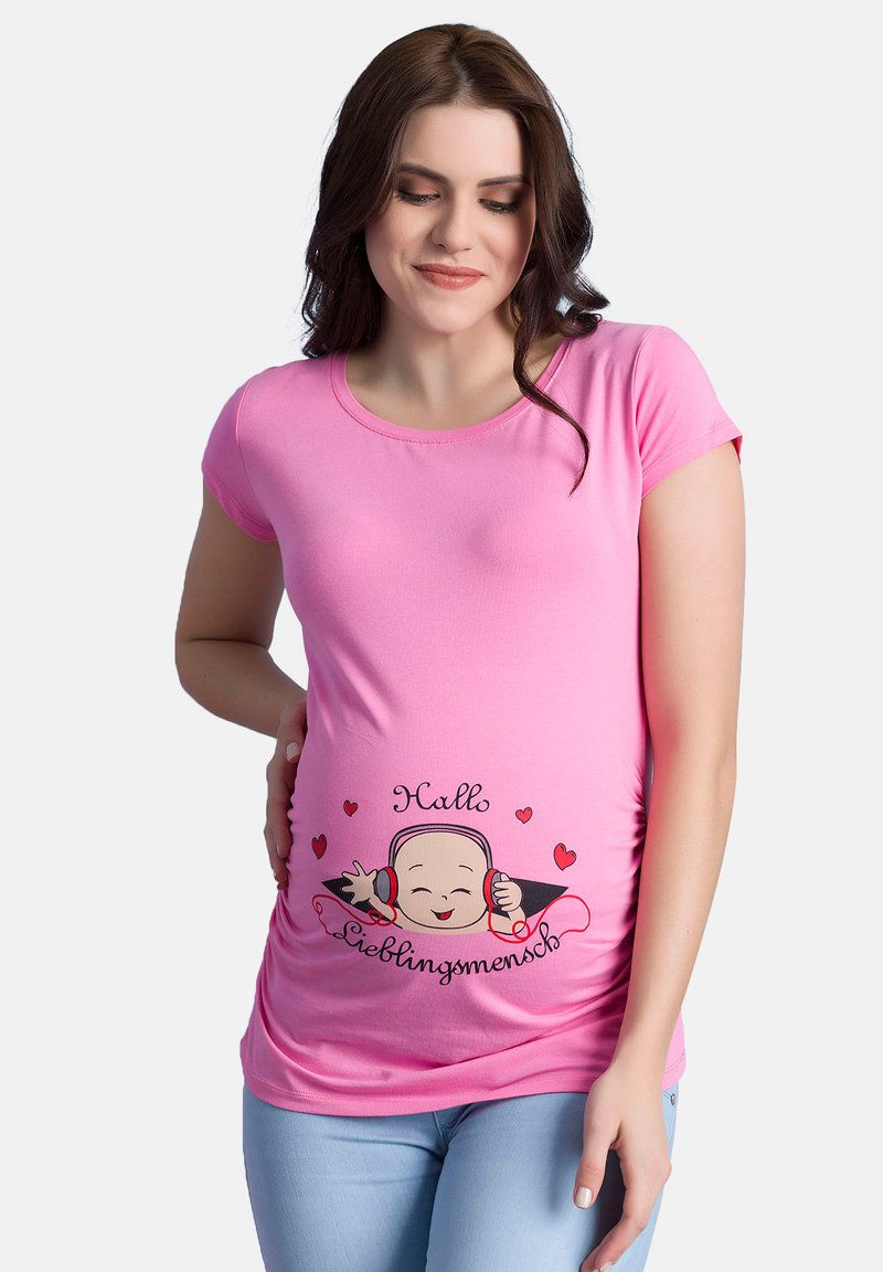 M.M.C. T-Shirt print - rosa