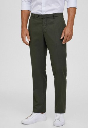 CTN STRCH - Chino - brown olive green