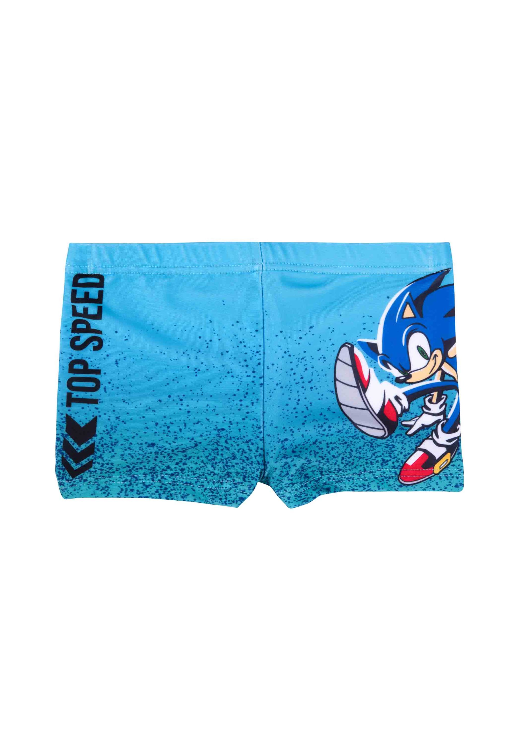 Sonic Bermudashorts Für Jungen - Badeshorts Mit Sonic Motiv - Größen 4-10 Jahre