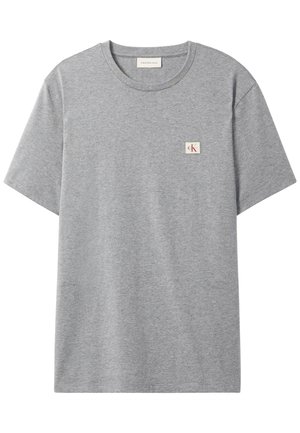 Calvin Klein Jeans, CLASSIC TEE - T-shirts basic - medium grey heather