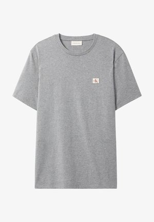 Calvin Klein Jeans, CLASSIC TEE - T-shirts basic - medium grey heather