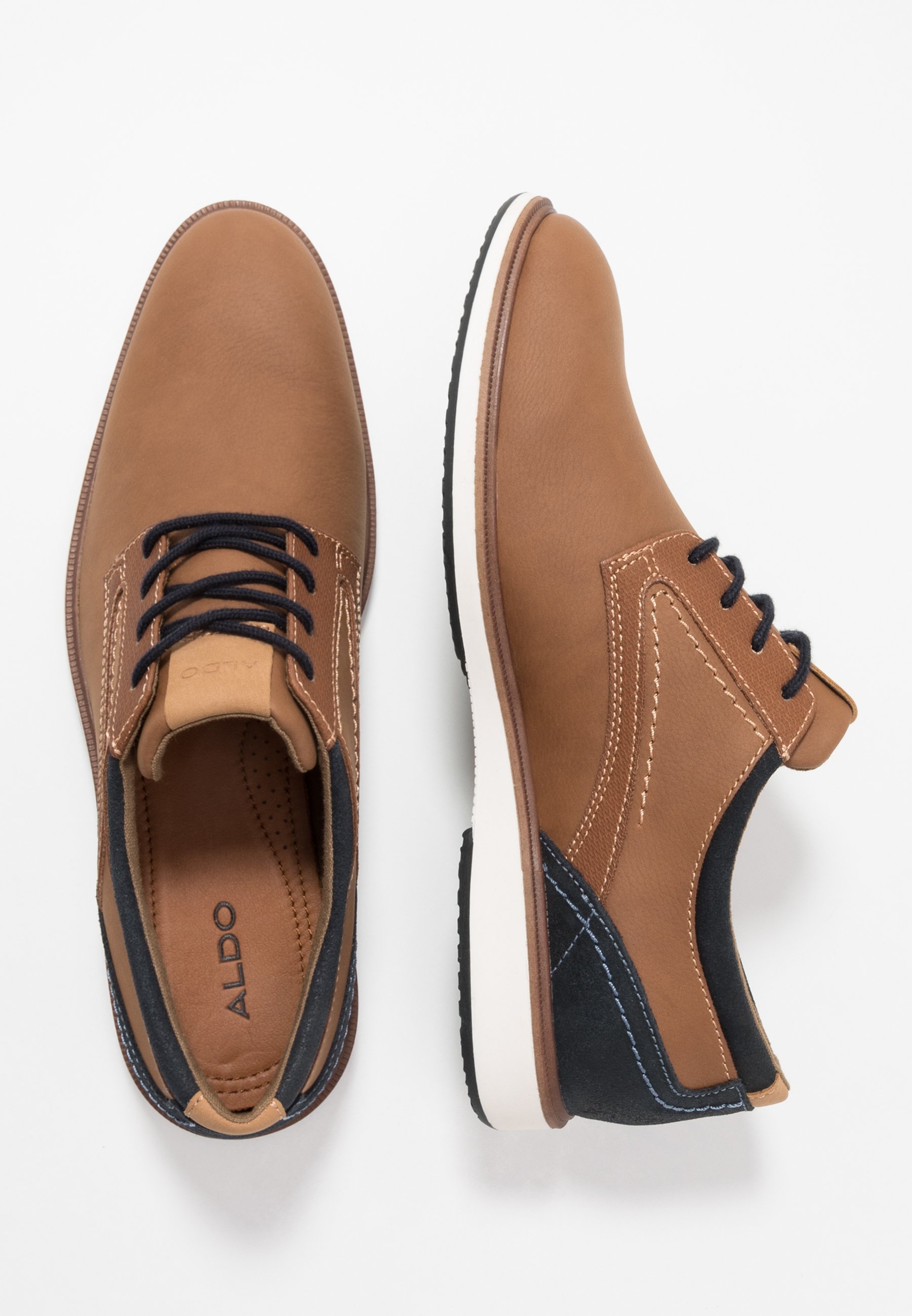 ALDO NYDERINIA Casual snøresko cognac Zalando.no TOM TAILOR Casual snøresko nuts Zalando.no