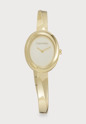 Calvin Klein TWISTED BEZEL - Watch - gold-coloured