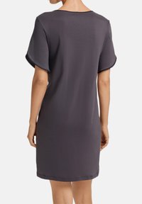 Hanro UNA   - Camicia da notte - black pearl
