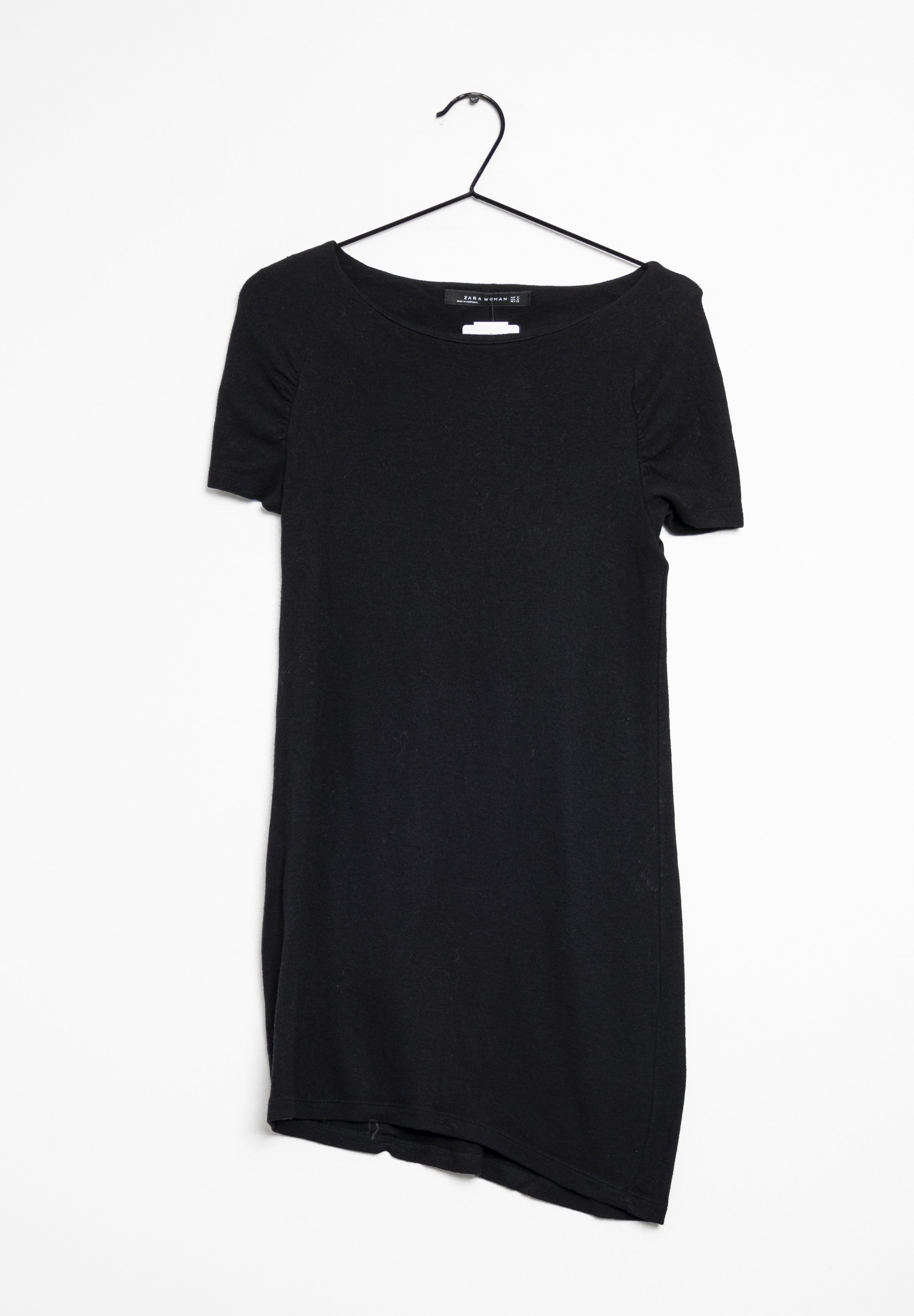 Zara Jersey dress - black - (Pre-owned) - Zalando