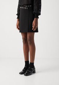 Morgan JILLY - Jupe portefeuille - noir