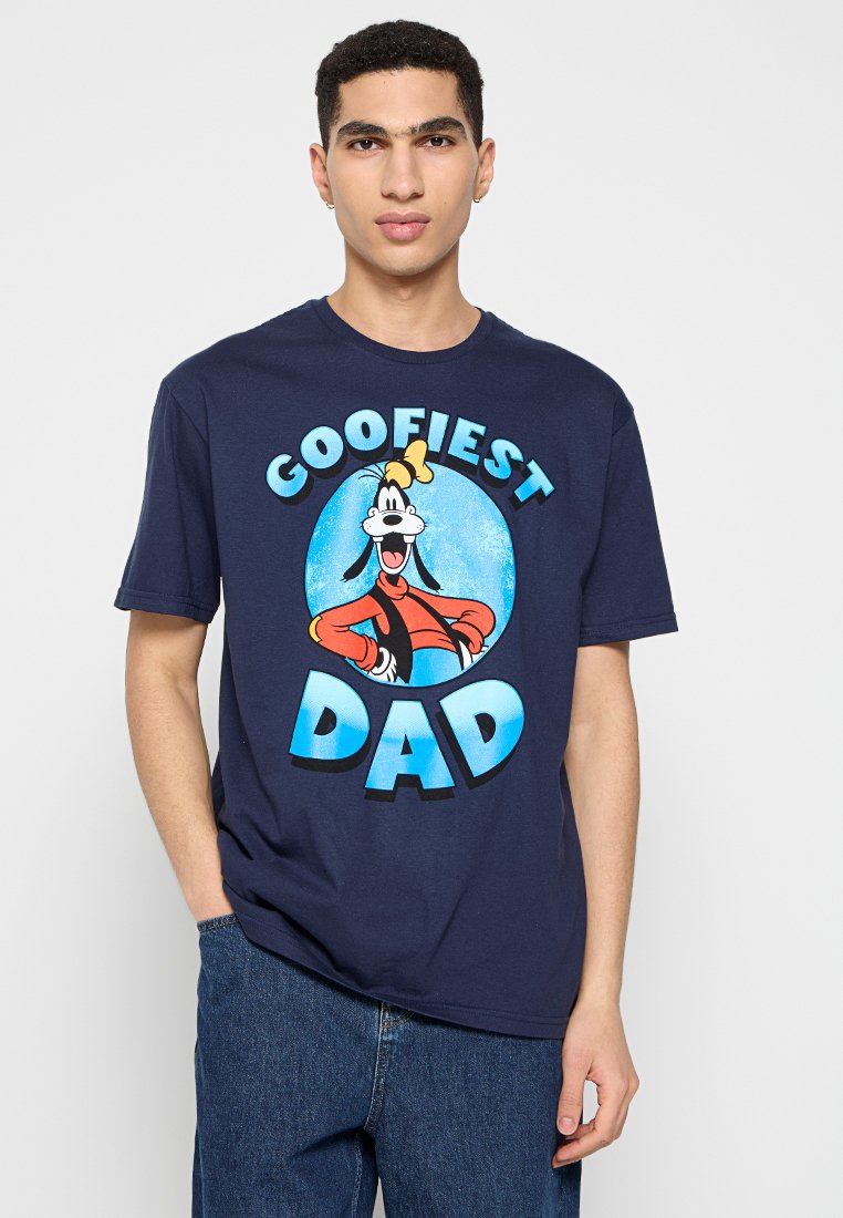 Disney T-shirt print donkerblauw
