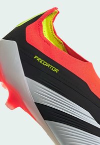 adidas Performance PREDATOR ELITE LACELESS ARTIFICIAL GRASS FOOTBALL - Voetbalschoenen voor harde ondergrond - core black cloud white solar red