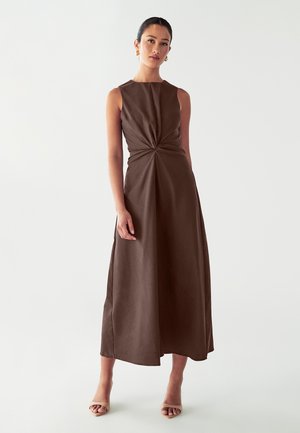 HANAH - Vestido informal - chocolate