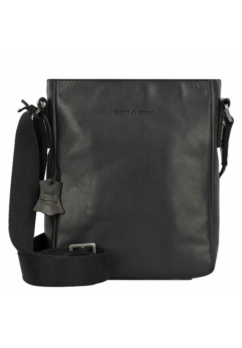Greenburry PURE - Borsa a tracolla - black