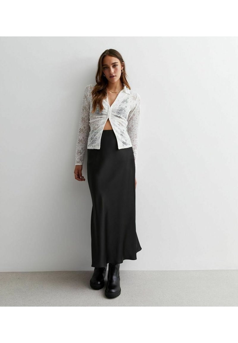 New Look A-lijn rok zwart New Look A-lijn rok zwart