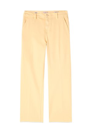 Oltre, PANTALONI CROPPED - Stoffhose - giallo