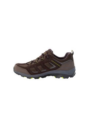 VOJO - Sneakers basse - dark brown   lime