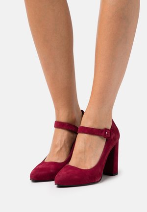 ZIGN Wide Fit, Escarpins à talons hauts - dark red