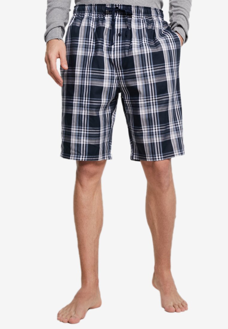 Herren Pyjamas | Schiesser Nachtwäsche Hose blue/blau-meliert - NG04806 Herren Pyjamas | Schiesser Nachtwäsche Hose blue/blau-meliert - NG04806