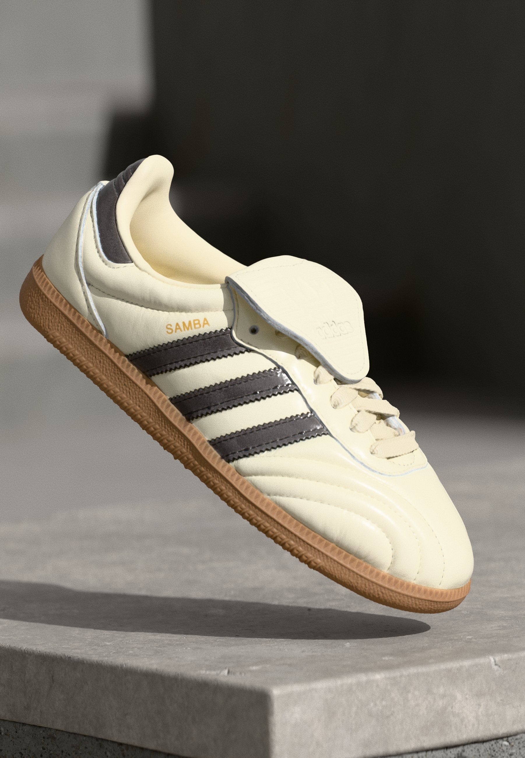 adidas Originals SAMBA LT - Zapatillas - cream white/core black