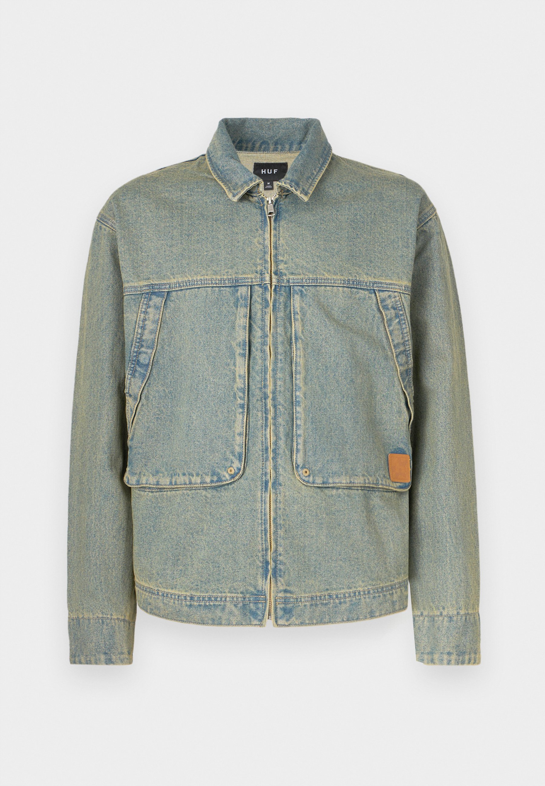 HUF DRESDEN WORK JACKET UNISEX - Denim jacket - indigo earth/blue
