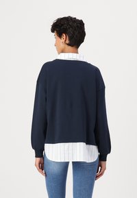 ONLY ONLFEEL V NECK  - Felpa - navy