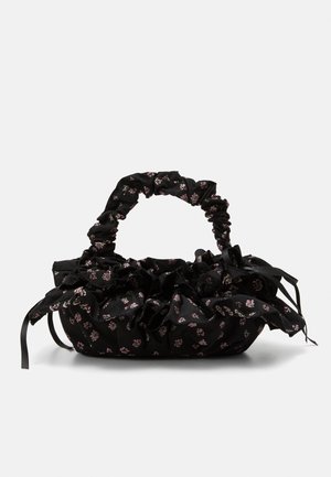 PEPPER FLORAL RUFFLE BAG - Borsa a mano - black