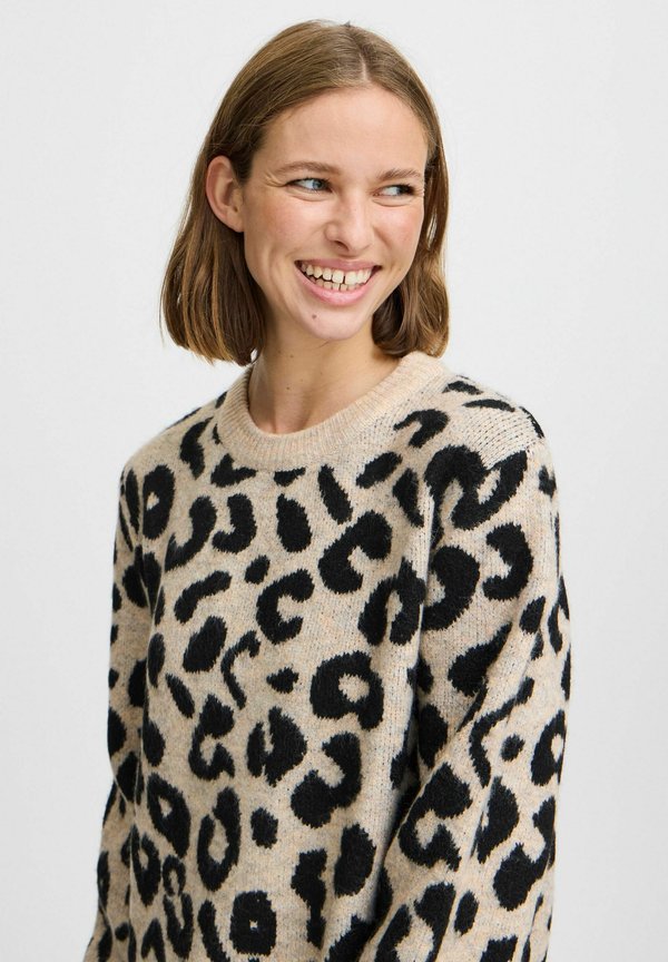 BYBXMINYA LEOPARD JUMPER - Jumper3