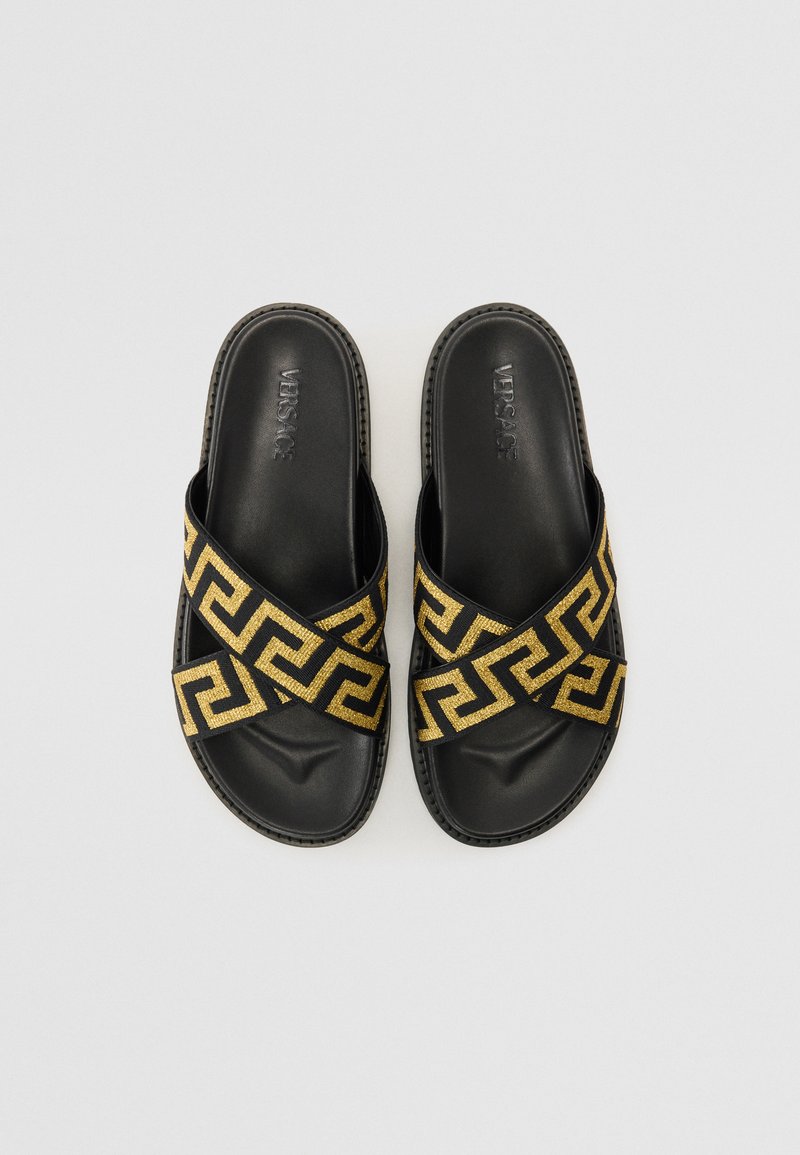 Versace Slippers - black/gold/black - Zalando display picture 1